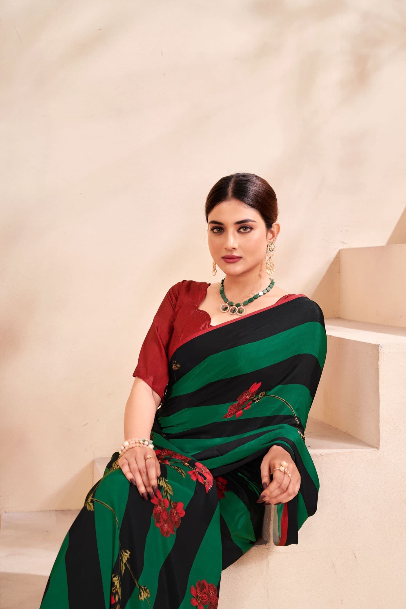 ব্লক প্রিন্ট কুর্তা